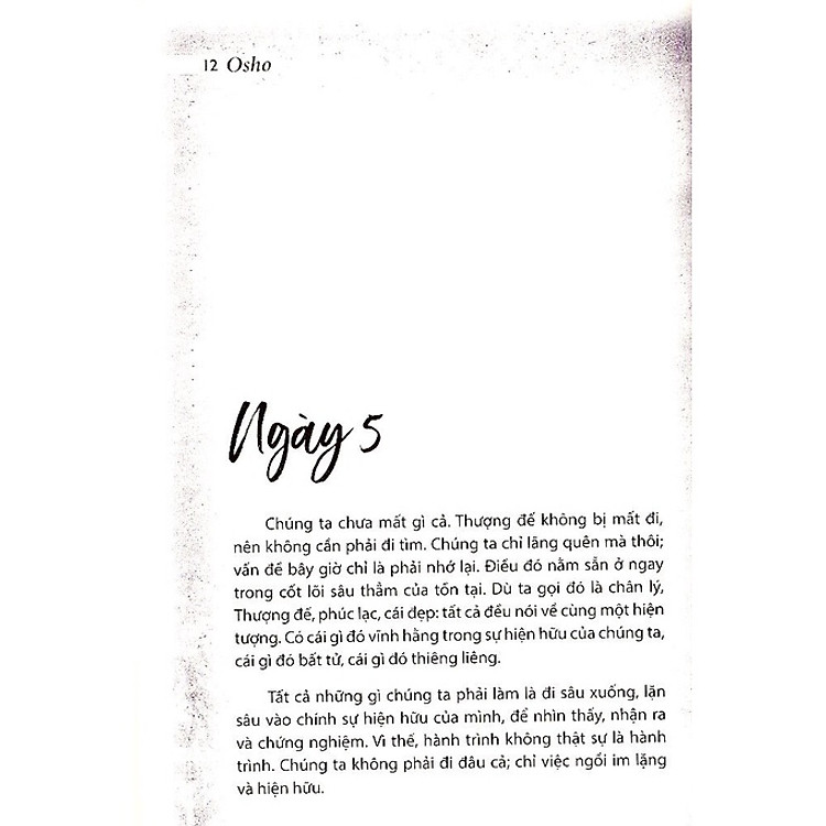 OSHO Suy Ngẫm Đầu Tiên Vào Buổi Sáng - Ảnh 5