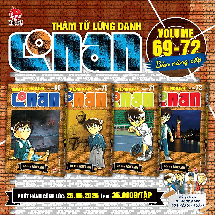 Truyện tranh Thám Tử Lừng Danh Conan Bản Nâng Cấp lẻ Tập (51 -> 100) - Chang Book