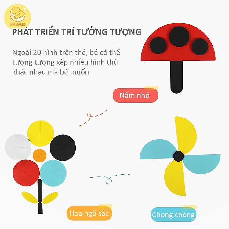 Đồ Chơi Xếp Hình Gỗ Montessori Cho Bé Chính hãng Ưu đãi - Hình ảnh 3
