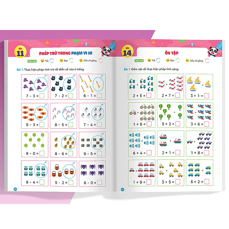 Phiếu Luyện Toán Tư Duy Cùng Gấu Kiki 5. Làm Quen Với Phép Tính - Ảnh 2