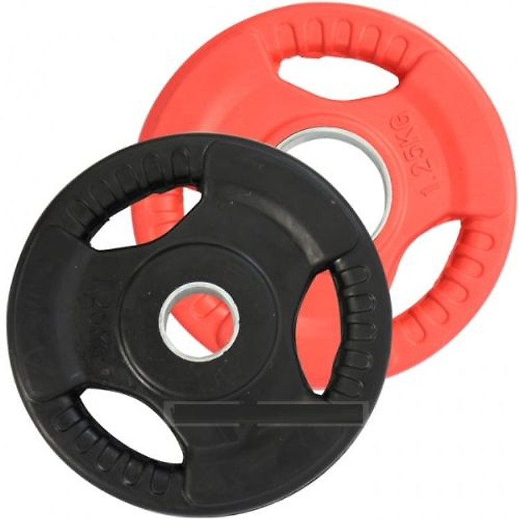 Tạ Miếng 3 lỗ Bọc Cao Su MNT015 (1 Chiếc)