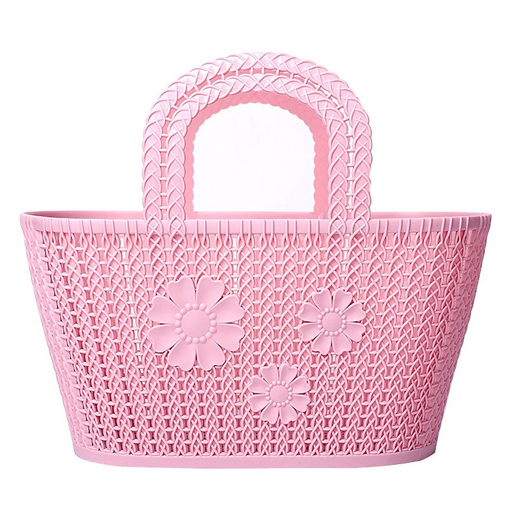 Giỏ Nhựa Đi Chợ, Đựng Đồ Dùng Tiện Ích Cho Gia Đình ( Tặng bộ quà tặng )