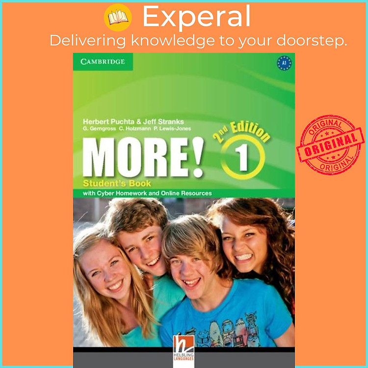 Sách - More! Level 1 Student's Book with Cyber Homework and Online Resources by G. Gerngross (UK edition, paperback)