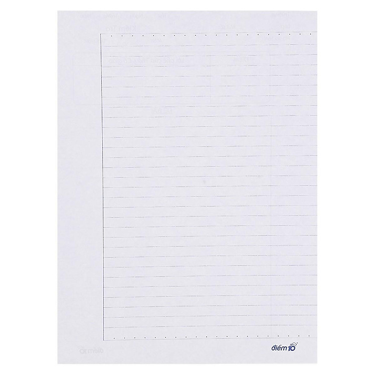 Giấy Kiểm Tra TP-GKT06 Kẻ Ngang Smart - Ảnh 4