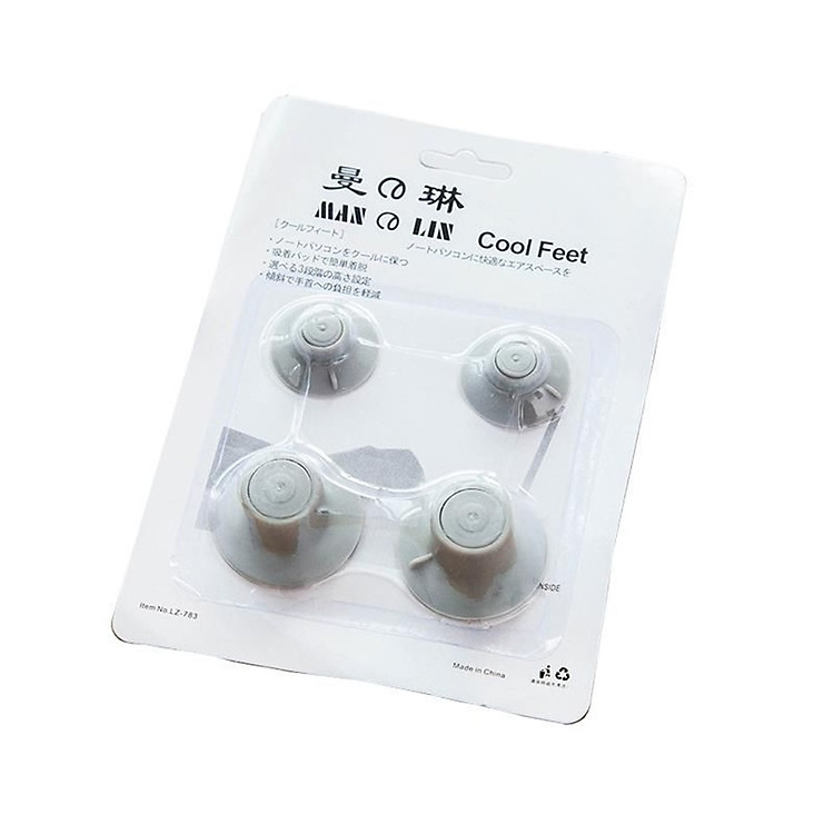 Bộ 4 chân đế cao su tản nhiệt laptop ama15