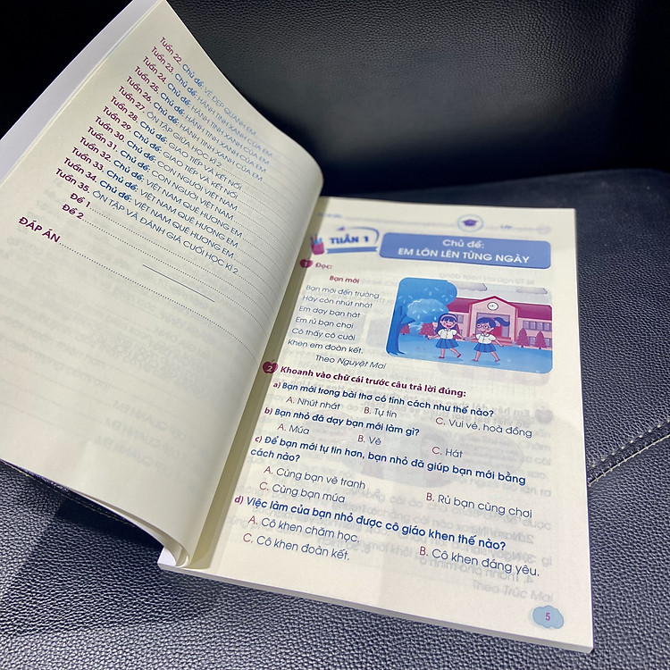 Phiếu Ôn Tập Cuối Tuần Tiếng Việt Lớp 2 - Ảnh 6