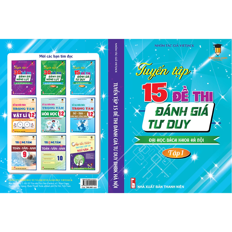 Tuyển Tập 15 Đề Thi Đánh Giá Tư Duy Đại Học Bách Khoa Hà Nội 2025 (Tập 1) - Ảnh 2