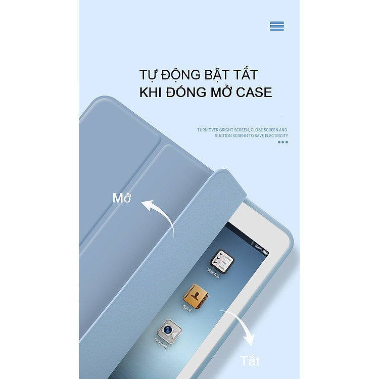 Bao Da Case Cover Dành Cho iPad iPad Air 3 (10.5 inch) / iPad Pro 3 (10.5 inch) / iPad Gen7/8 .Hàng Nhập Khẩu