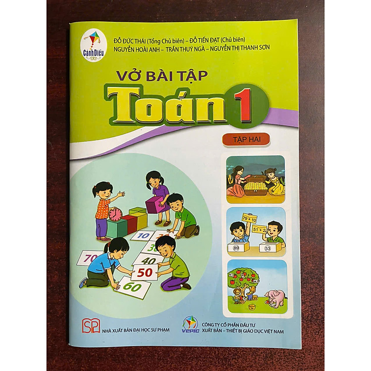 Lazada: Vở bài tập Toán 1 - Tập Hai
