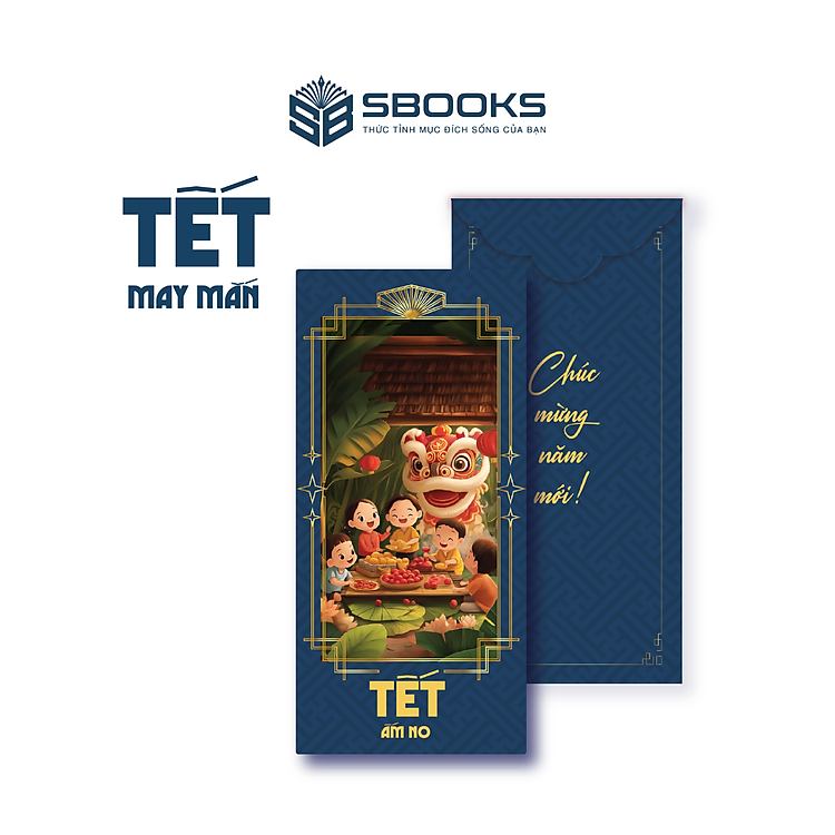 Bộ Bao Lì Xì Họa Tiết Hình Lân 2025 (5 cái) - Ảnh 5