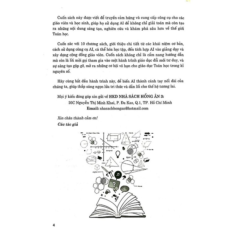Ứng Dụng Trí Tuệ Nhân Tạo AI Trong Dạy Và Học Môn Toán (Dành Cho Giáo Viên Và Học Sinh) - Ảnh 3