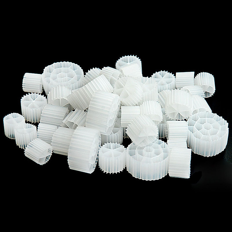 Hạt Kaldnes vật liệu lọc nước hồ cá, bể cá cảnh siêu sạch đường kính hạt = 1,5cm (100gr)