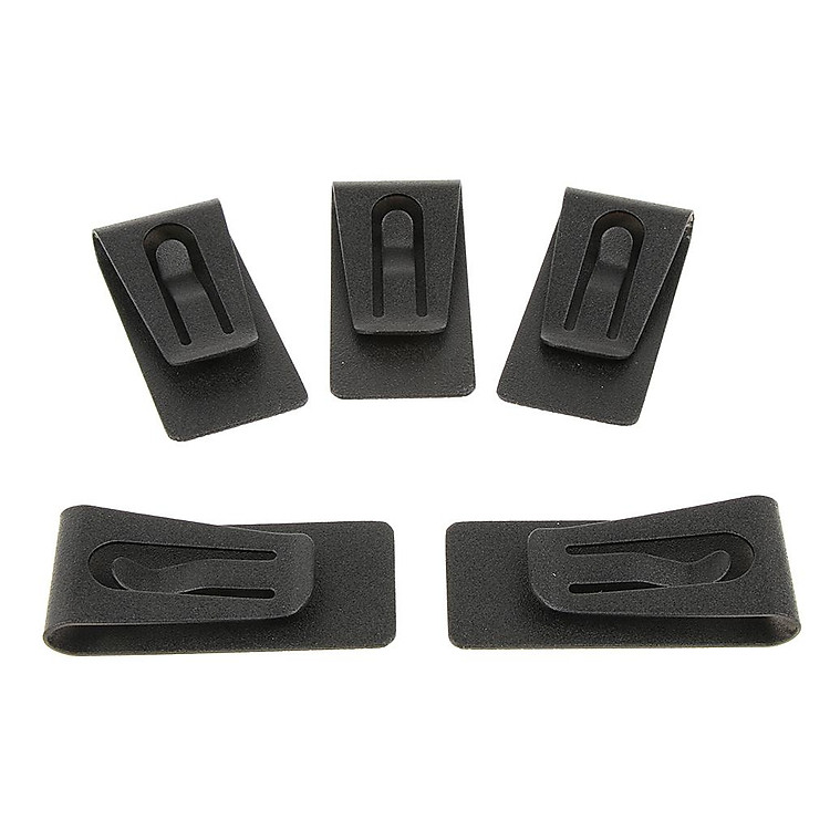 5x Mans Stainless Steel Slim Money Clip Wallet Card Cash Holder Clip Gold