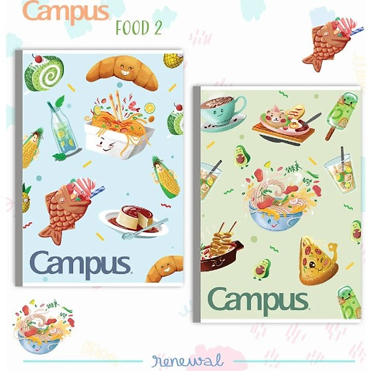 Vở Food 120 Trang (10 cuốn)