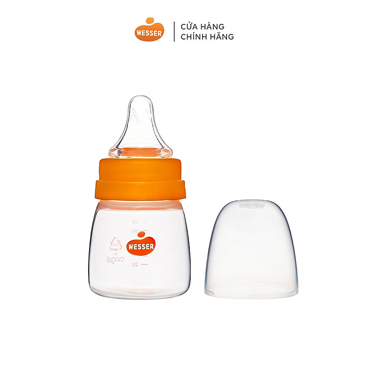 Mua Bình sữa cổ hẹp Wesser 60ml Uy tín Ưu đãi - Hình ảnh 2