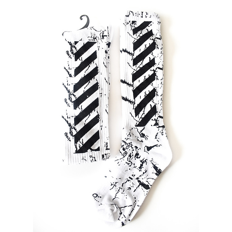 Tất OFF WHITE Size Gối Cao Cấp - Nam/Nữ