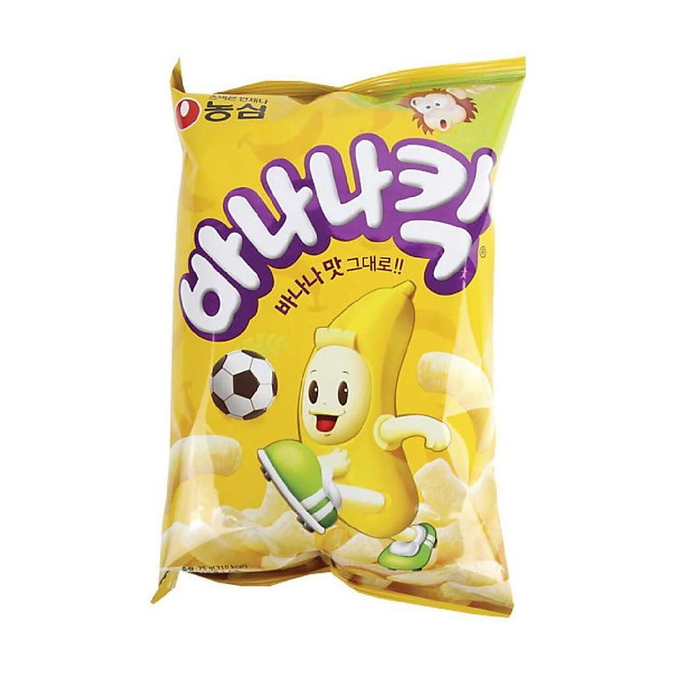Bim Bim Chuối Nongshim Hàn Quốc Gói 75 Gam
