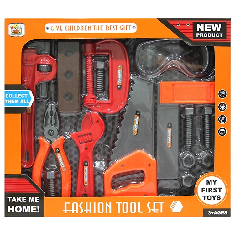 Đồ Chơi Dụng Cụ Sửa Chữa Cơ Khí 17 Chi Tiết-36778-78-Boy Toys