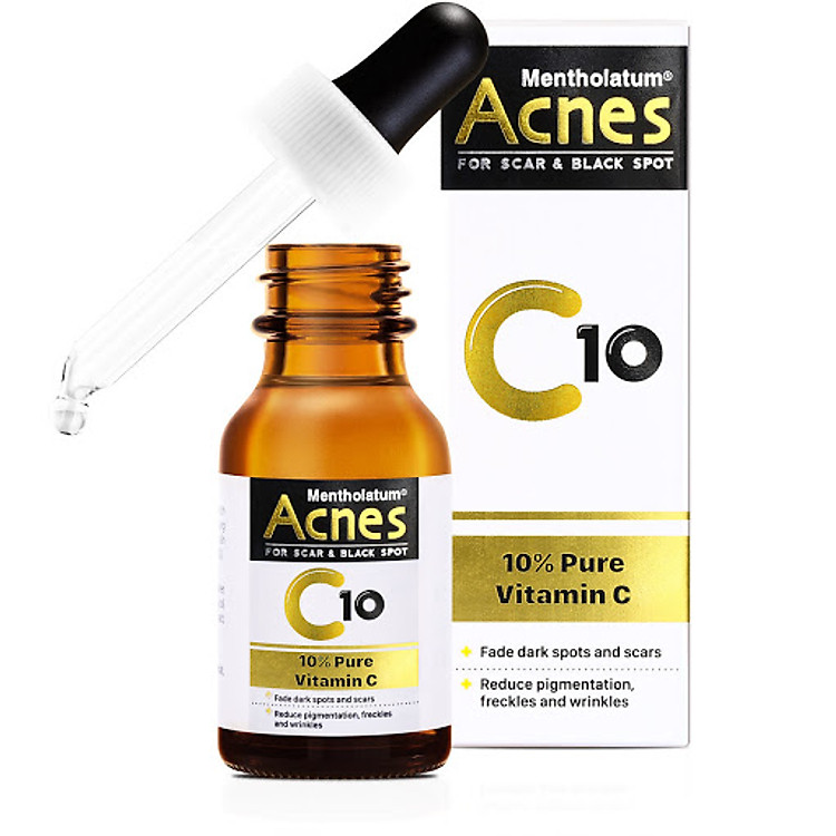 Hỗ Trợ Điều Trị Sẹo & Làm Mờ Vết thâm ACNES C10 15ml (Bao Bì Mới)