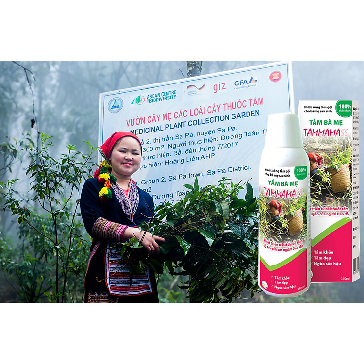 Nước xông tắm gội TAMMAMASS cho mẹ sau sinh Giá rẻ - Hình ảnh 3