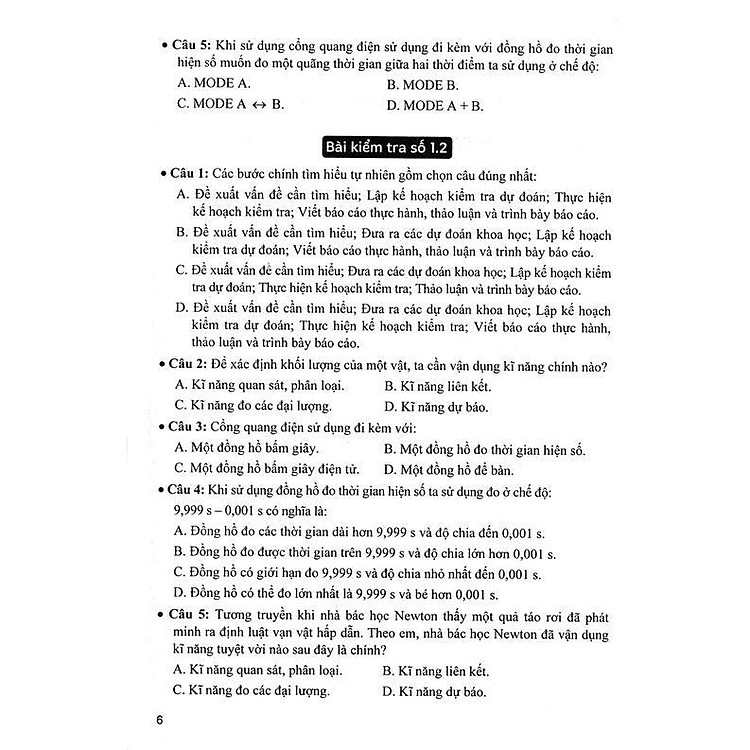 Đề Kiểm Tra, Đánh Giá Vật Lí Lớp 7 - Khoa Học Tự Nhiên - Bám Sát SGK Kết Nối Tri Thức Với Cuộc Sống - Ảnh 3