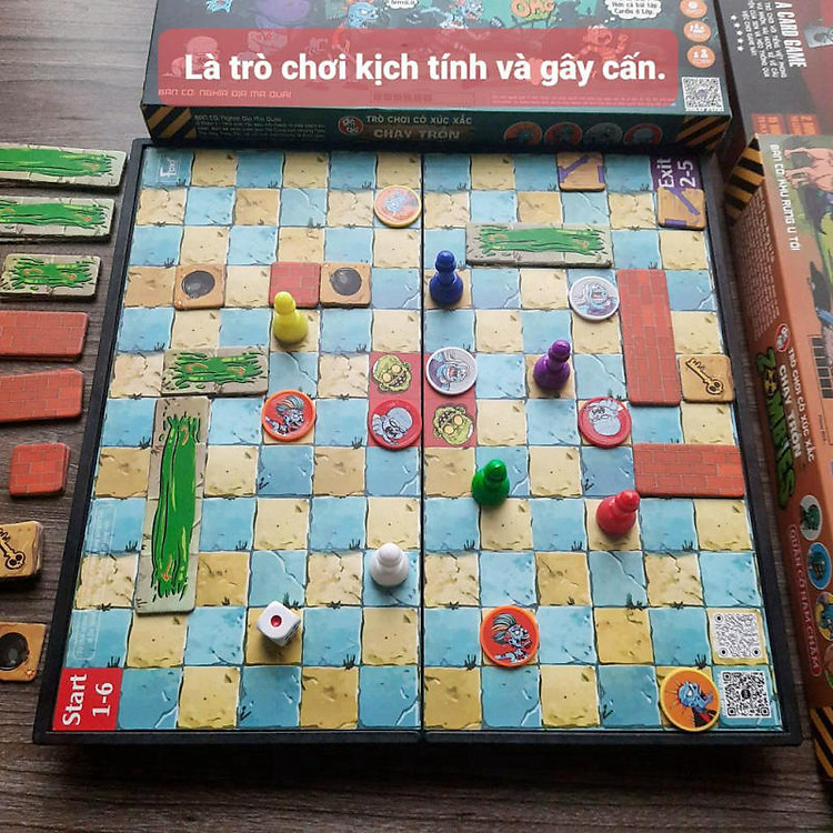 Board Game Chạy Trốn Zombie 3 Chính hãng Tiết kiệm - Hình ảnh 4