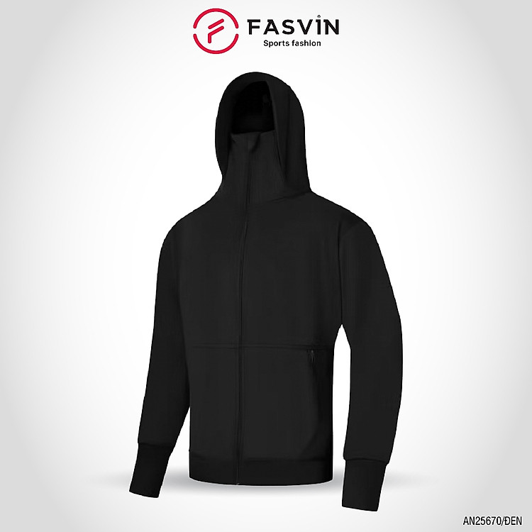 Áo khoác chống nắng nam Fasvin AN25670 chất thun lạnh chống tia UV thiết kế tản nhiệt chống nóng tốt