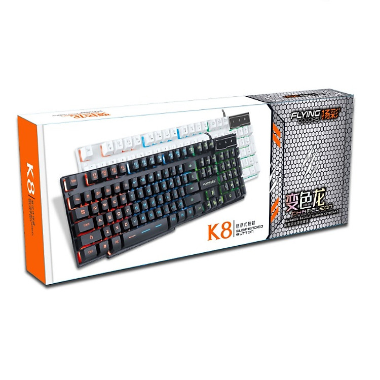 Bàn Phím Game K8 – Bàn Phím Led Giả Cơ Chuyên Game