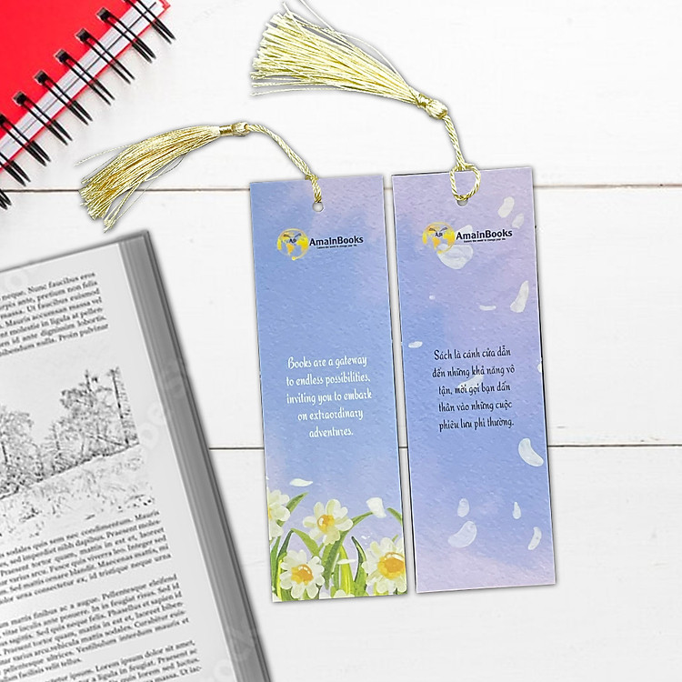 Bookmark đánh dấu sách Truyền cảm hứng Tua tua (37 chiếc)