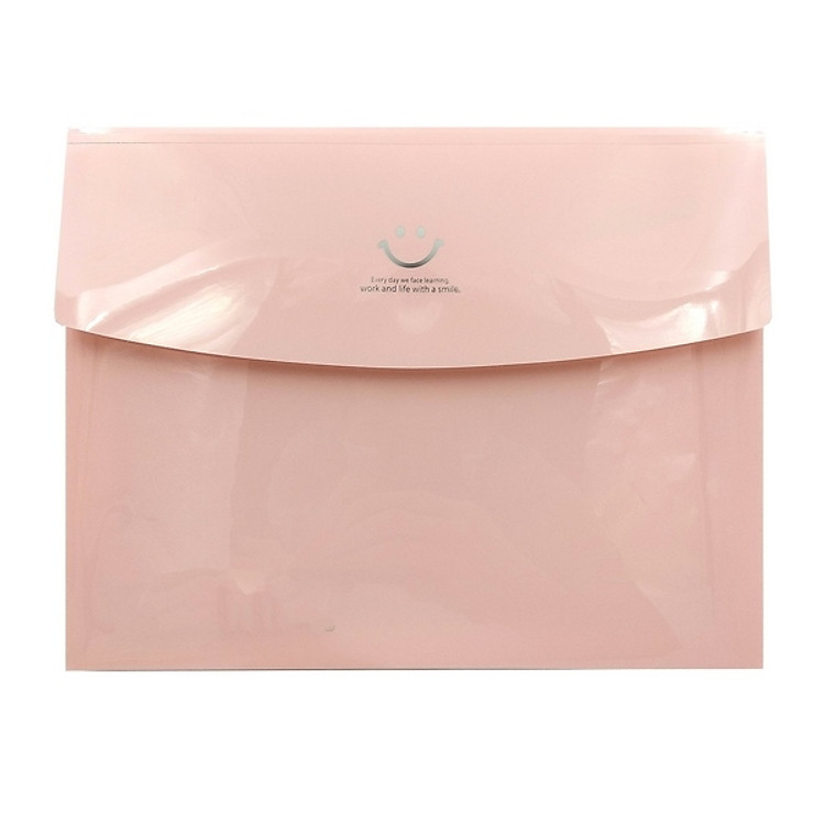 File Mặt Cười A4 A9034 (Màu Hồng)