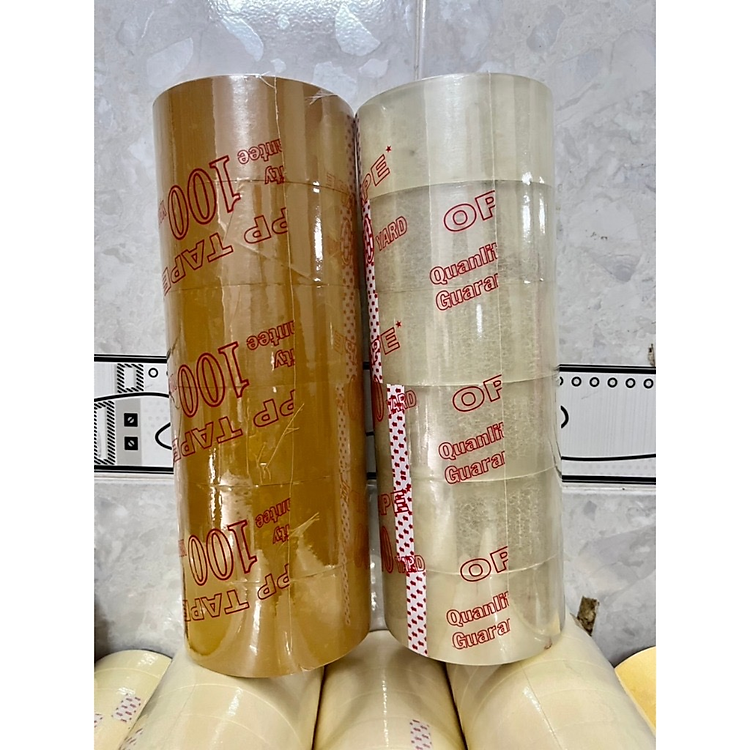 Băng Keo Trong Hoàn Cầu (6 cuộn) 4.8cm 100ya 50mic - Ảnh 3
