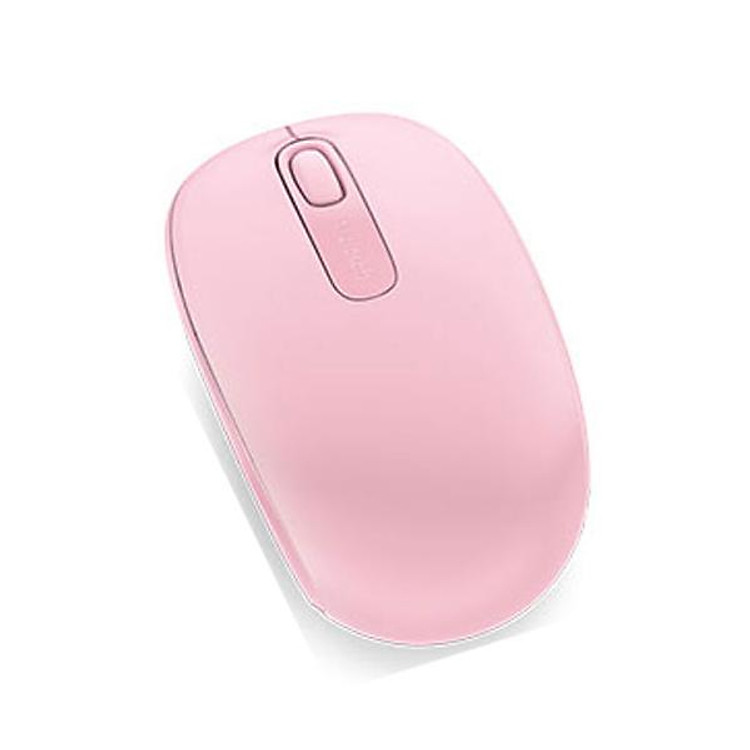 Chuột không dây Microsoft Wireless 1850 - Hồng - Hàng chính hãng