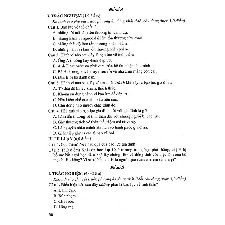 Đề Kiểm Tra, Đánh Giá Giáo Dục Công Dân 8 (Dùng Kèm SGK Kết Nối Tri Thức Với Cuộc Sống) - Ảnh 3