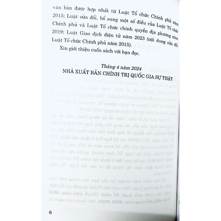 Luật Tổ Chức Chính Phủ năm 2015 (sửa đổi, bổ sung năm 2019, 2023) - Ảnh 4