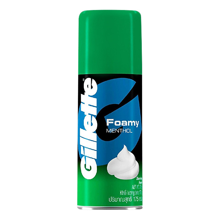 Bọt Cạo Râu Gillette Chai Hương Bạc Hà (175g)