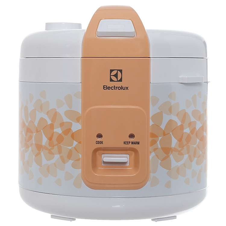 Nồi Cơm Điện Electrolux ERC3105 - 1.8L (Trắng Họa Tiết Hoa) - Hàng chính hãng