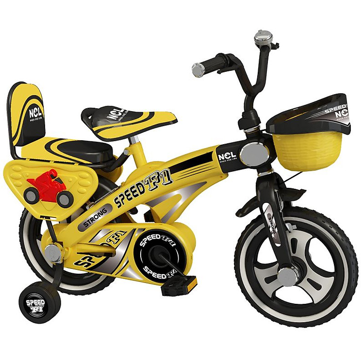 Xe đạp Nhựa Chợ Lớn 12 inch K100 - M1749-X2B - Giao màu ngẫu nhiên
