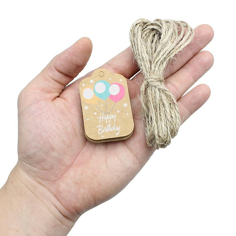 Dây Treo Trang Trí Kraft - Happy Birthday - Ảnh 6