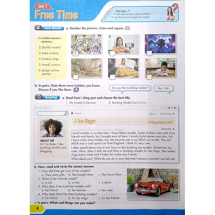 Tiếng Anh 7 I-Learn Smart World - Student's Book - Ảnh 5