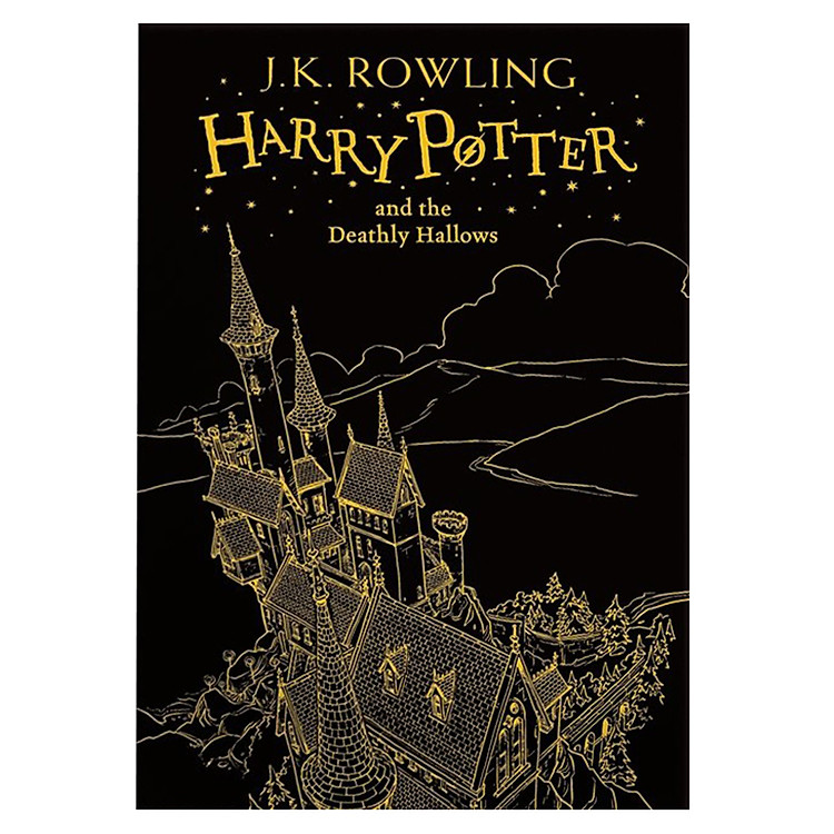Sách Harry Potter Part 7: Harry Potter And The Deathly Hallows (Hardback) Gift Edition (Harry Potter và Bảo bối tử thần) (English Book)