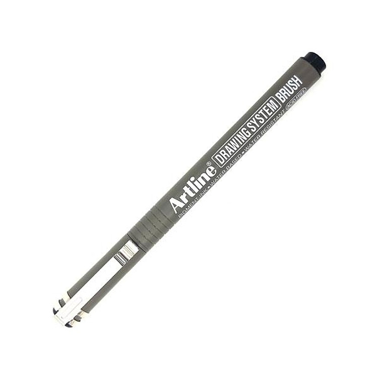 Bút Vẽ Kĩ Thuật Brush Artline EK-23FN – Màu Đen