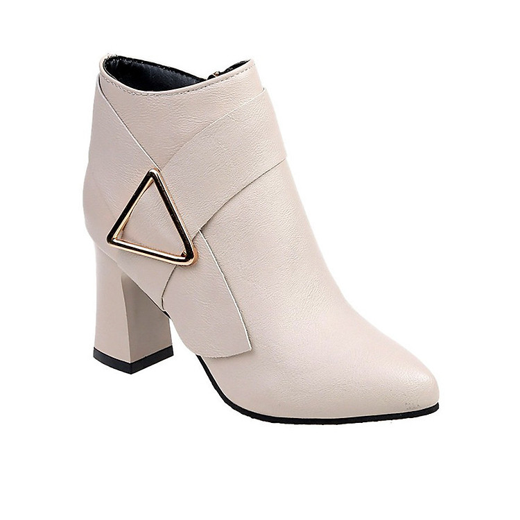 Giày boot nữ gót vuông dễ phối thời trang-96852