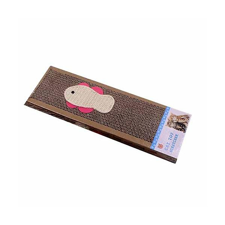 Bàn cào móng cho mèo hình chữ nhật dẹp