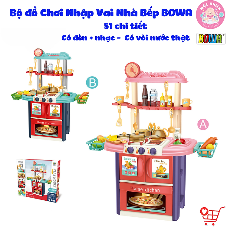 Mua Đồ Chơi Nhập Vai Đầu Bếp BOWA Chính hãng Giá rẻ - Hình ảnh 2