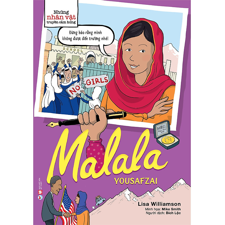 Tại Newshop: Những Nhân Vật Truyền Cảm Hứng – Malala Yousafzai
