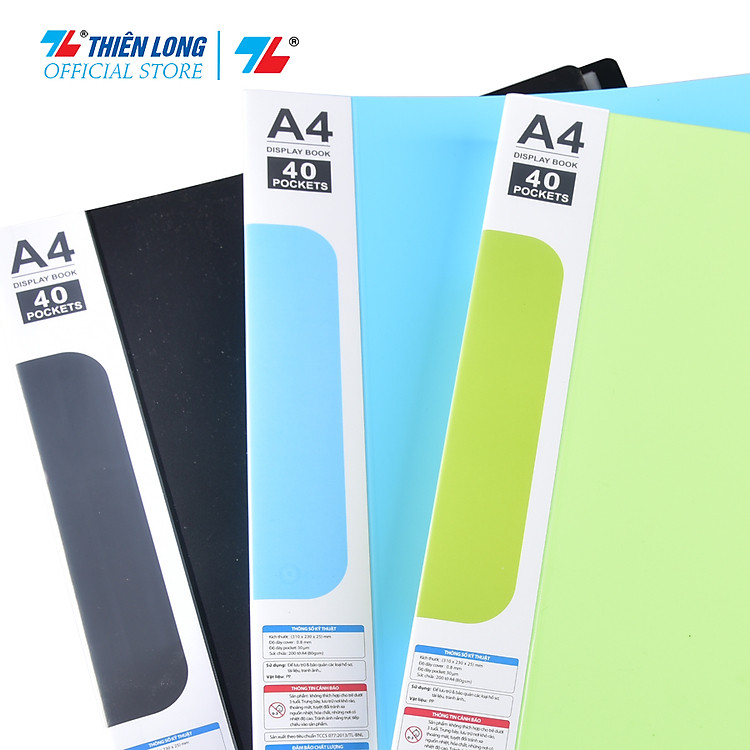 Bìa Đựng Hồ Sơ 40 Lá Flexoffice FO-DB008 (200 tờ) - Ảnh 2
