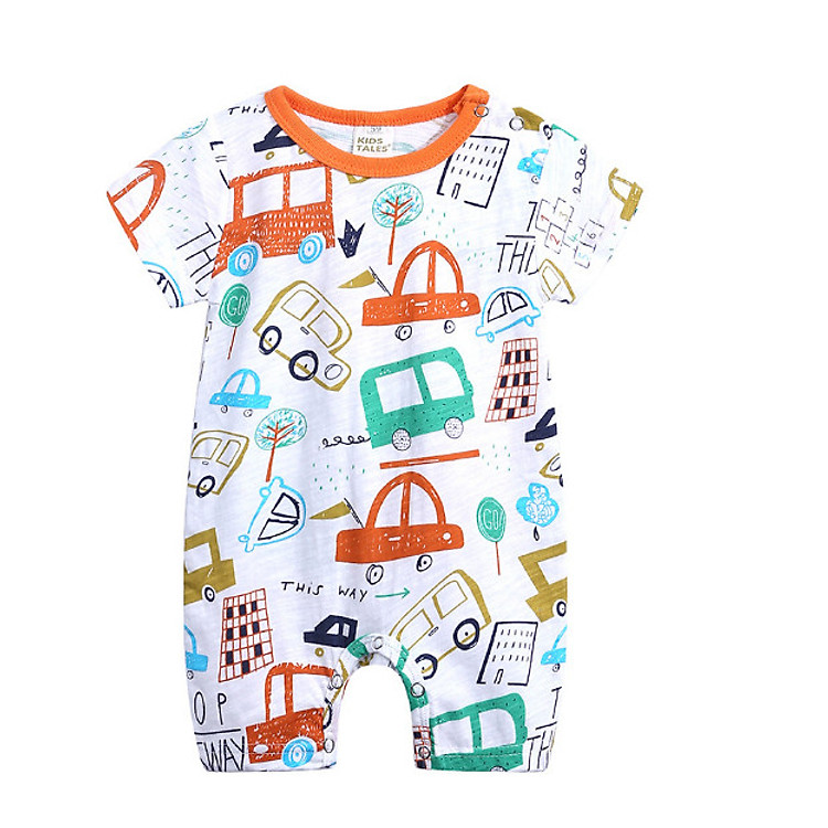 Bộ Body Hè Cotton Đùi Cho Bé Trai