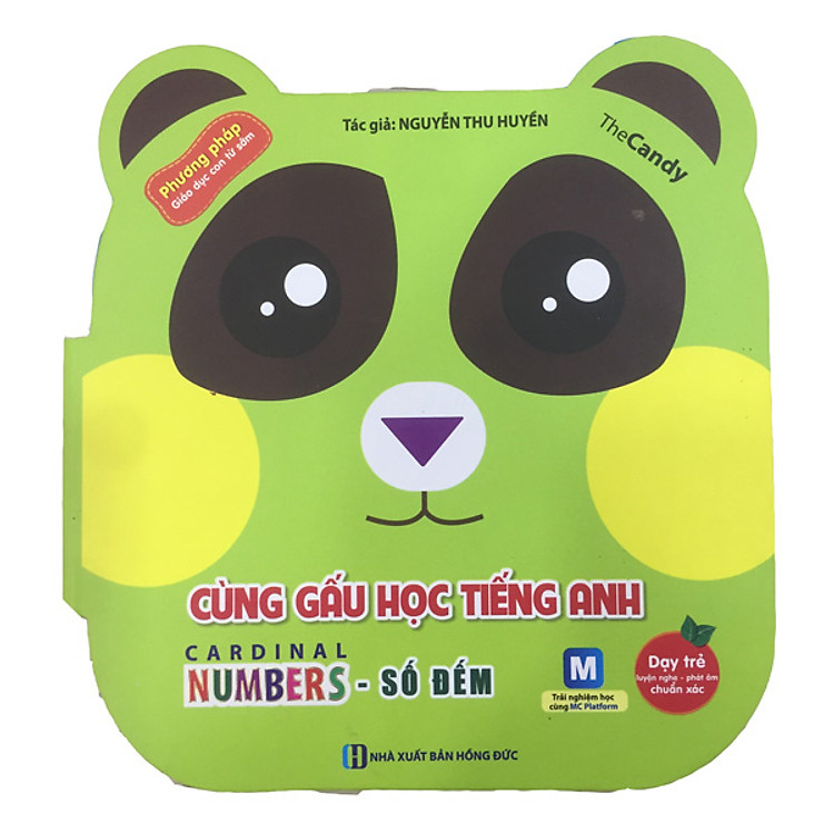 Sách Cùng Gấu Học Tiếng Anh - Số Đếm