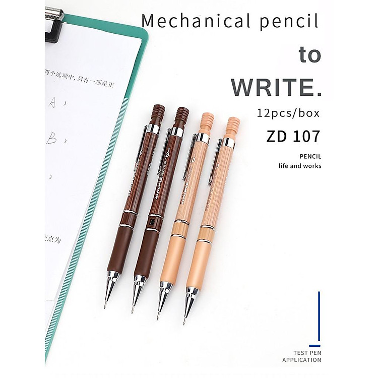 Bút Chì Bấm 0.5mm BAOKE (12 cây) - Ảnh 4