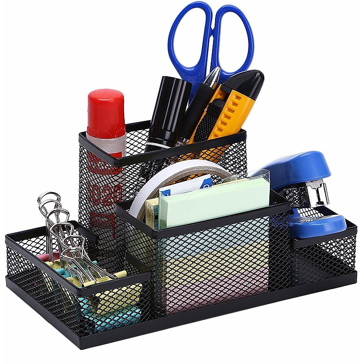 Khay Đựng Bút Nhiều Ngăn (4 ngăn)